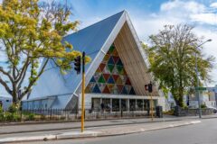 CARDBOARD CATHEDRAL shutterstock_2083222408