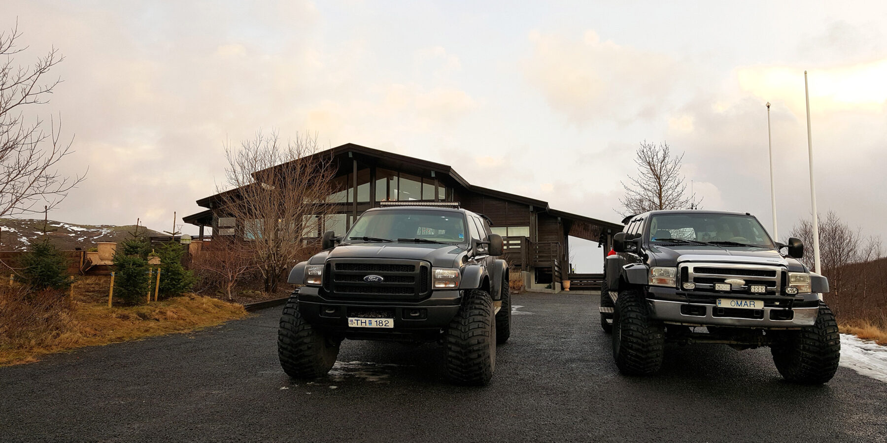 Iceland Superjeeps at the lodge