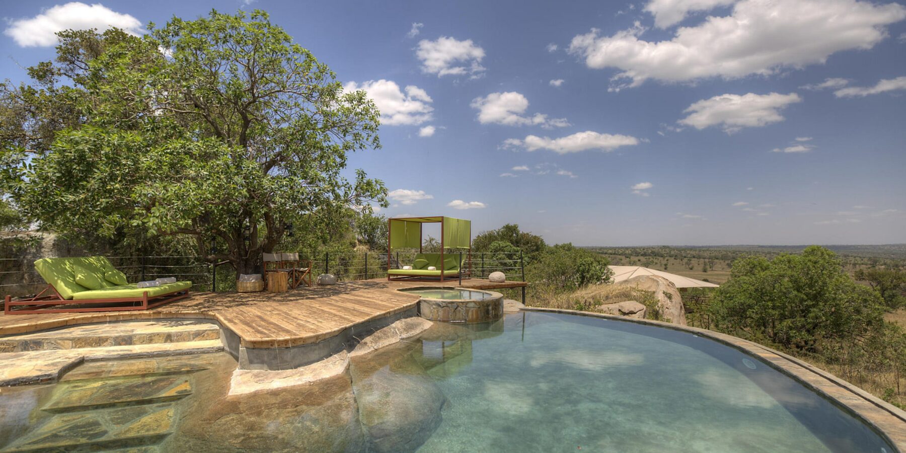 infinity pool with awe inspiring views