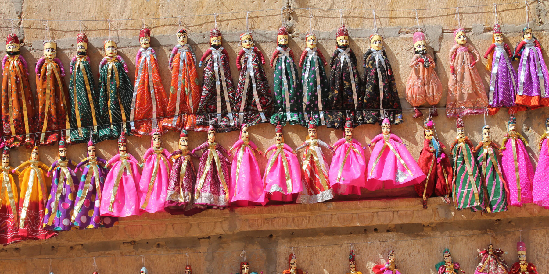 Rajasthani puppets