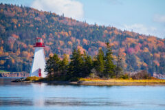 Scenic,Lighthouse,In,Nova,Scotia