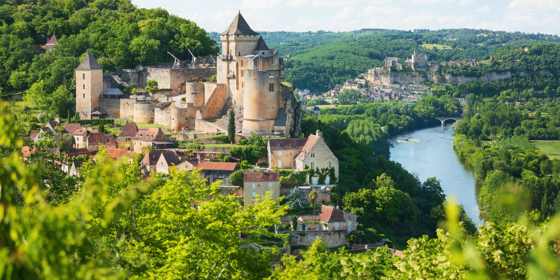 Village,Of,Castelnaud-la-chapelle,In,Dordogne,Department,In,France