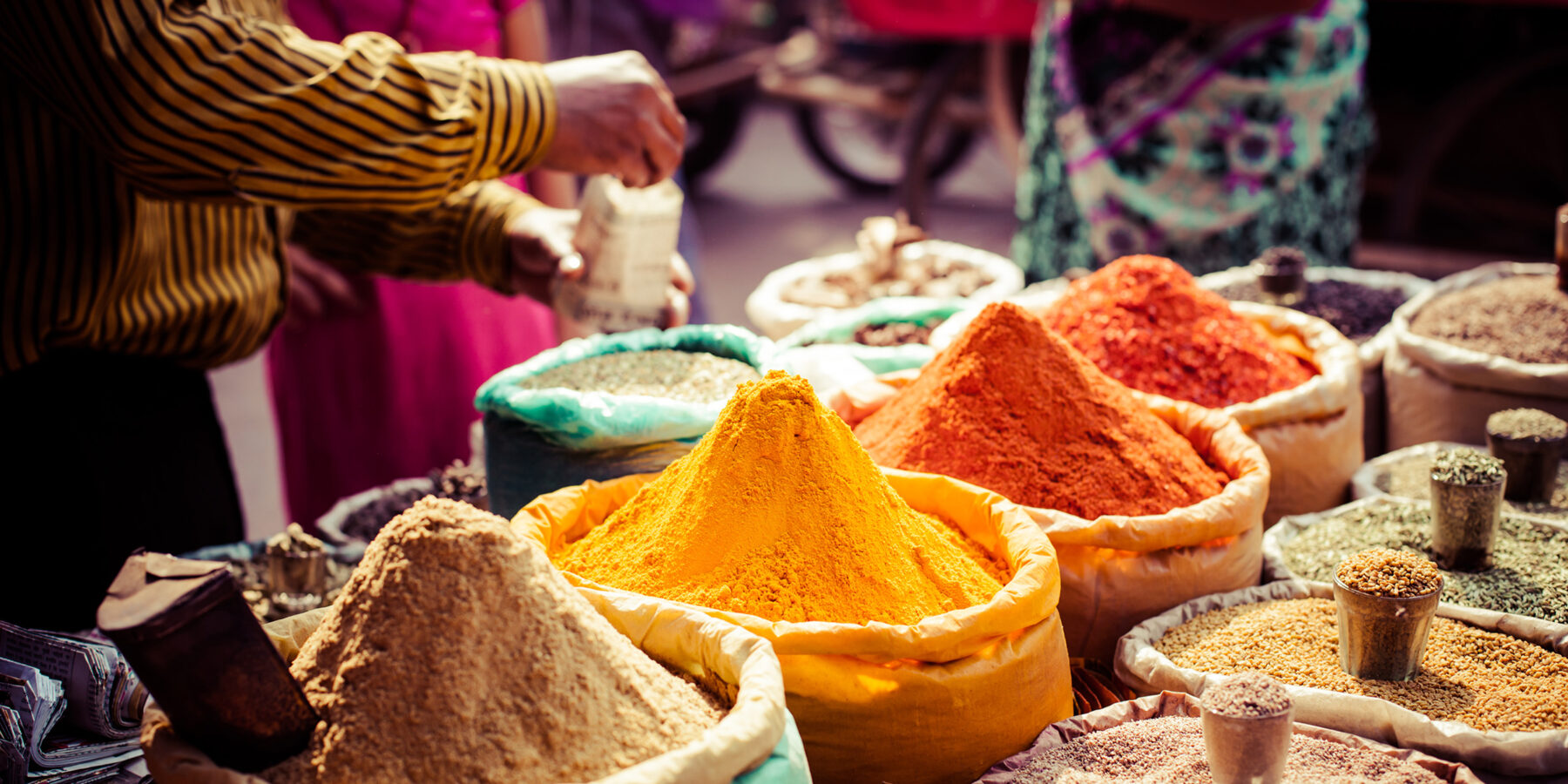 Traditional,Spices,And,Dry,Fruits,In,Local,Bazaar,In,India.