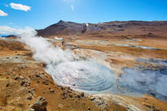 The,N·mafjall,Geothermal,Area,Is,Located,In,Northeast,Iceland,,On