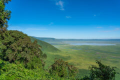 View,Over,Ngorongoro,Conservation,Area.,Ngorongoro,Crater,Is,A,Large