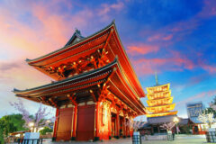 Tokyo,-,Sensoji-ji,,Temple,In,Asakusa,,Japan