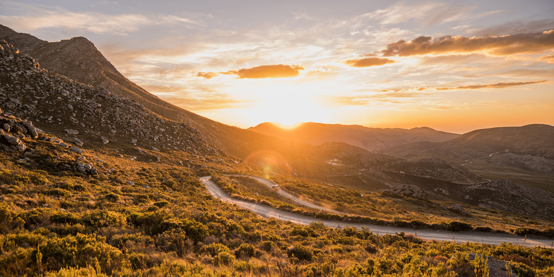 Shot,Of,Swartberg,Pass,During,Sunset,In,The,Little,Karoo