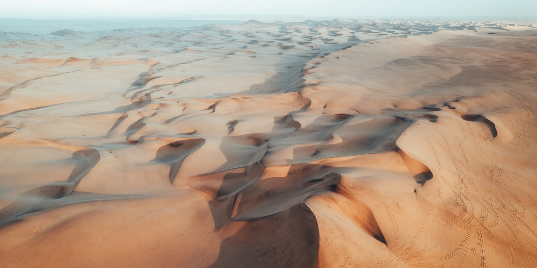 Aerial,Dune,Textures,Of,Namibian,Desert,,Sunset,At,Swakopmund,,Namibia,