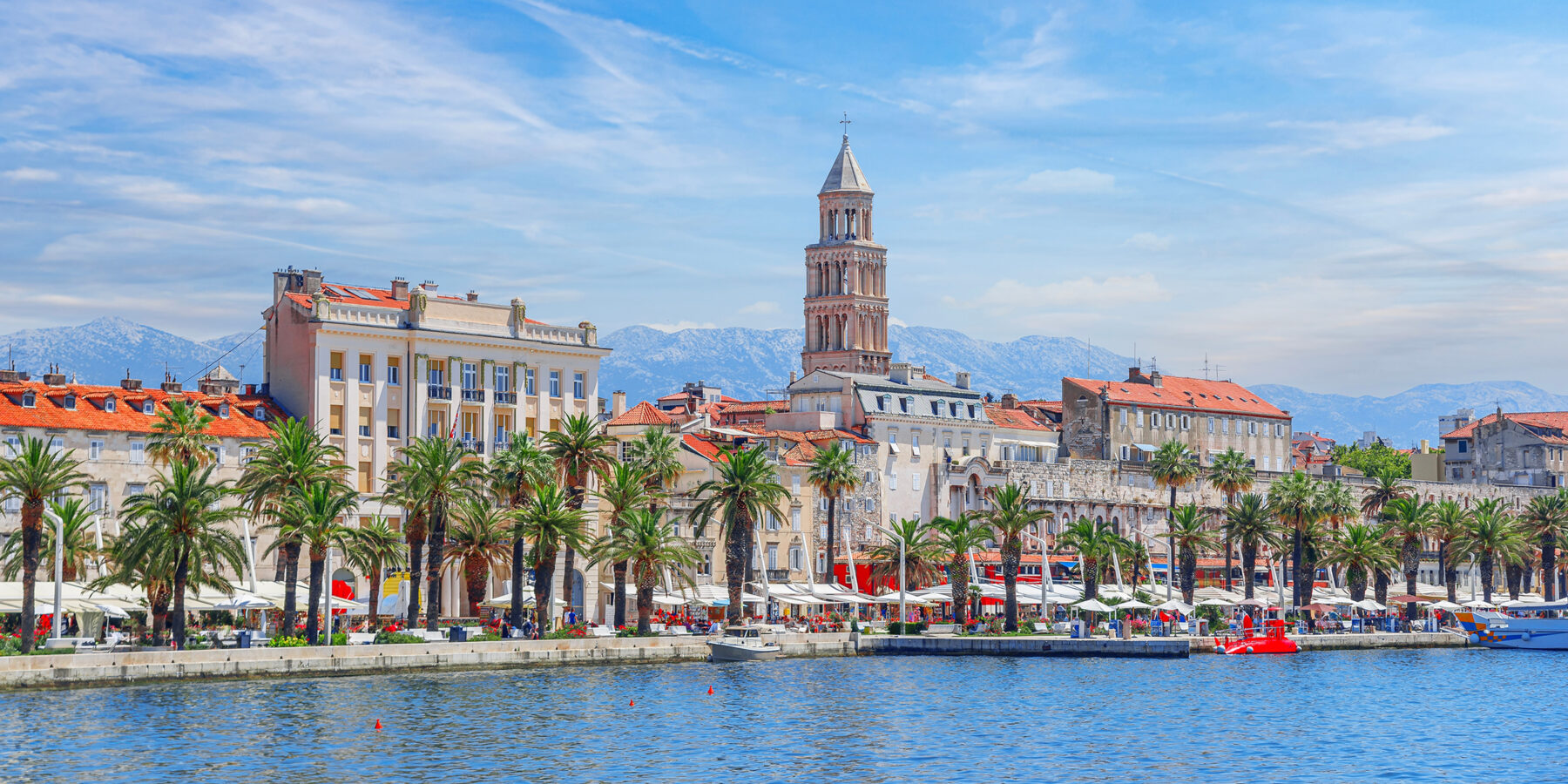 Embankment,Of,The,City,Of,Split,,Croatia.