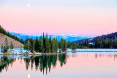 Big,Sky,Montana,At,Dusk