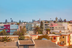 General,View,Of,Namibia,Swakopmund,Cityscape,And,Lighthouse,-,Swakopmund,