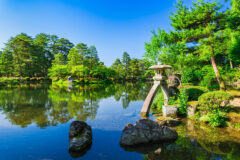 Japan,,Spring,In,Kanazawa,,Kenrokuen